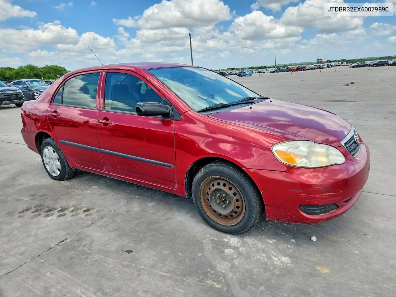 2003 Toyota Corolla Ce VIN: JTDBR32EX60079890 Lot: 56517826