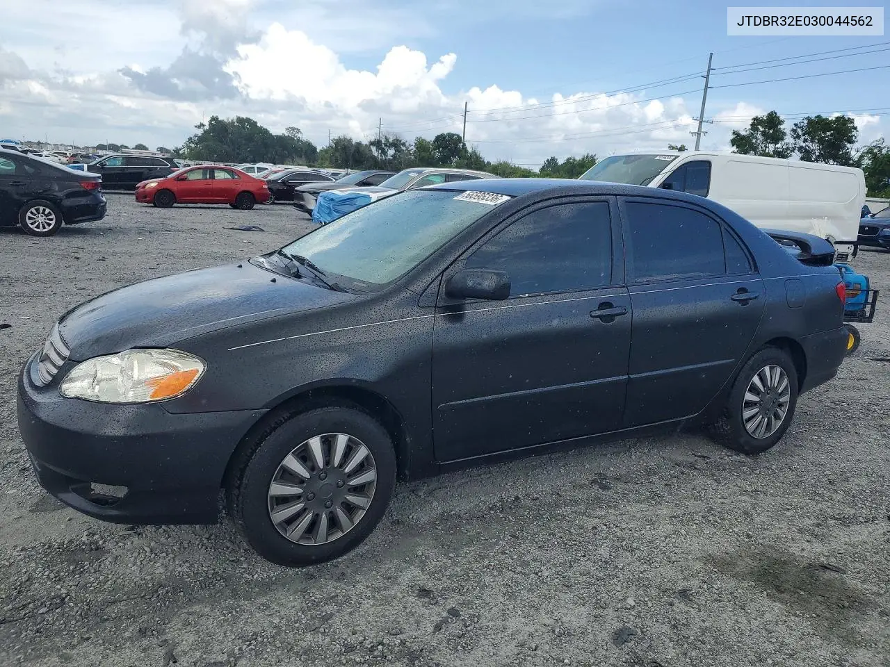 2003 Toyota Corolla Ce VIN: JTDBR32E030044562 Lot: 56595336