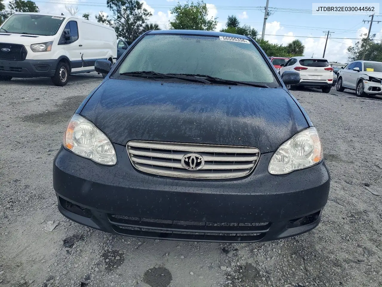2003 Toyota Corolla Ce VIN: JTDBR32E030044562 Lot: 56595336