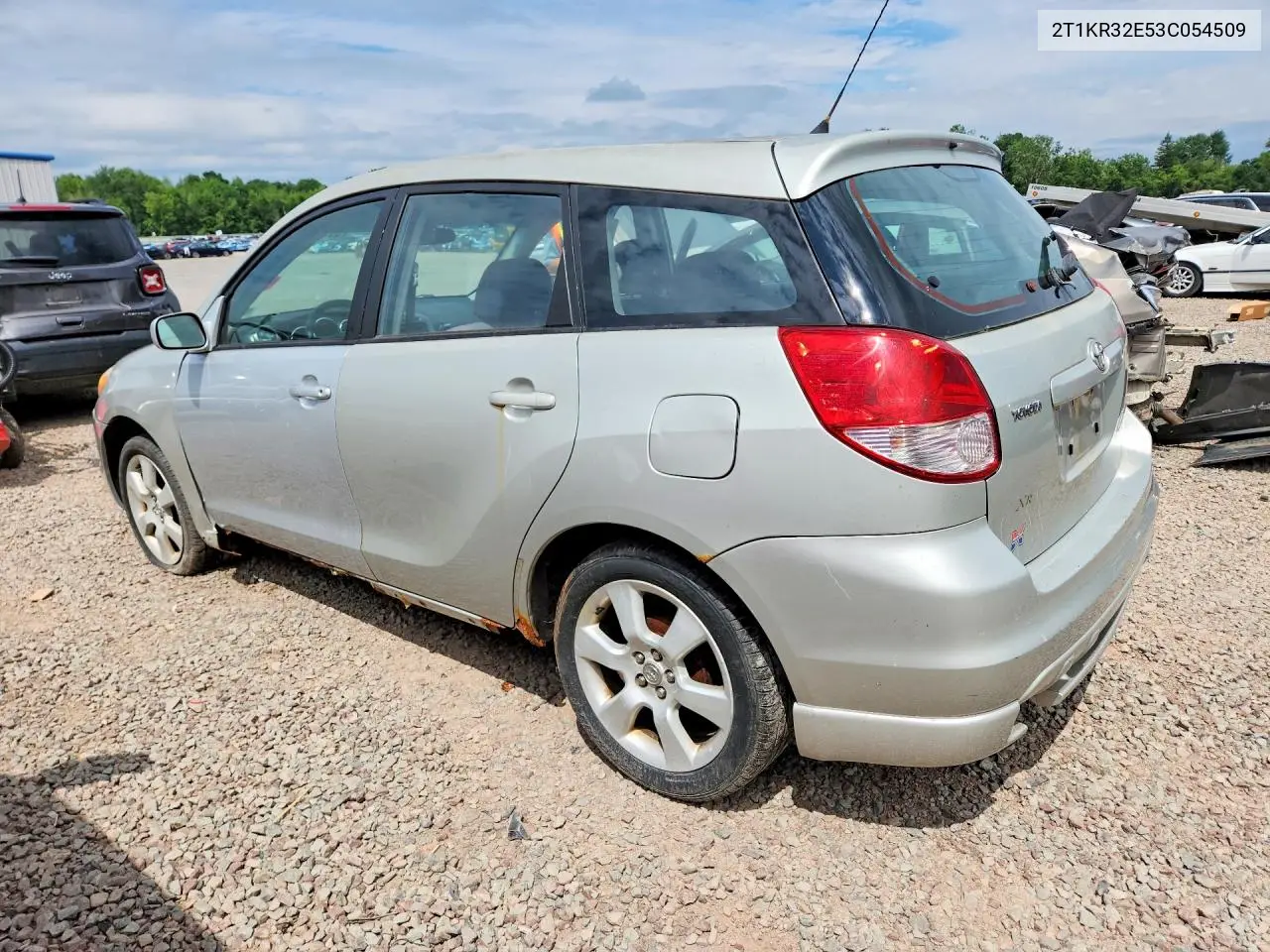 2003 Toyota Matrix VIN: 2T1KR32E53C054509 Lot: 59947786