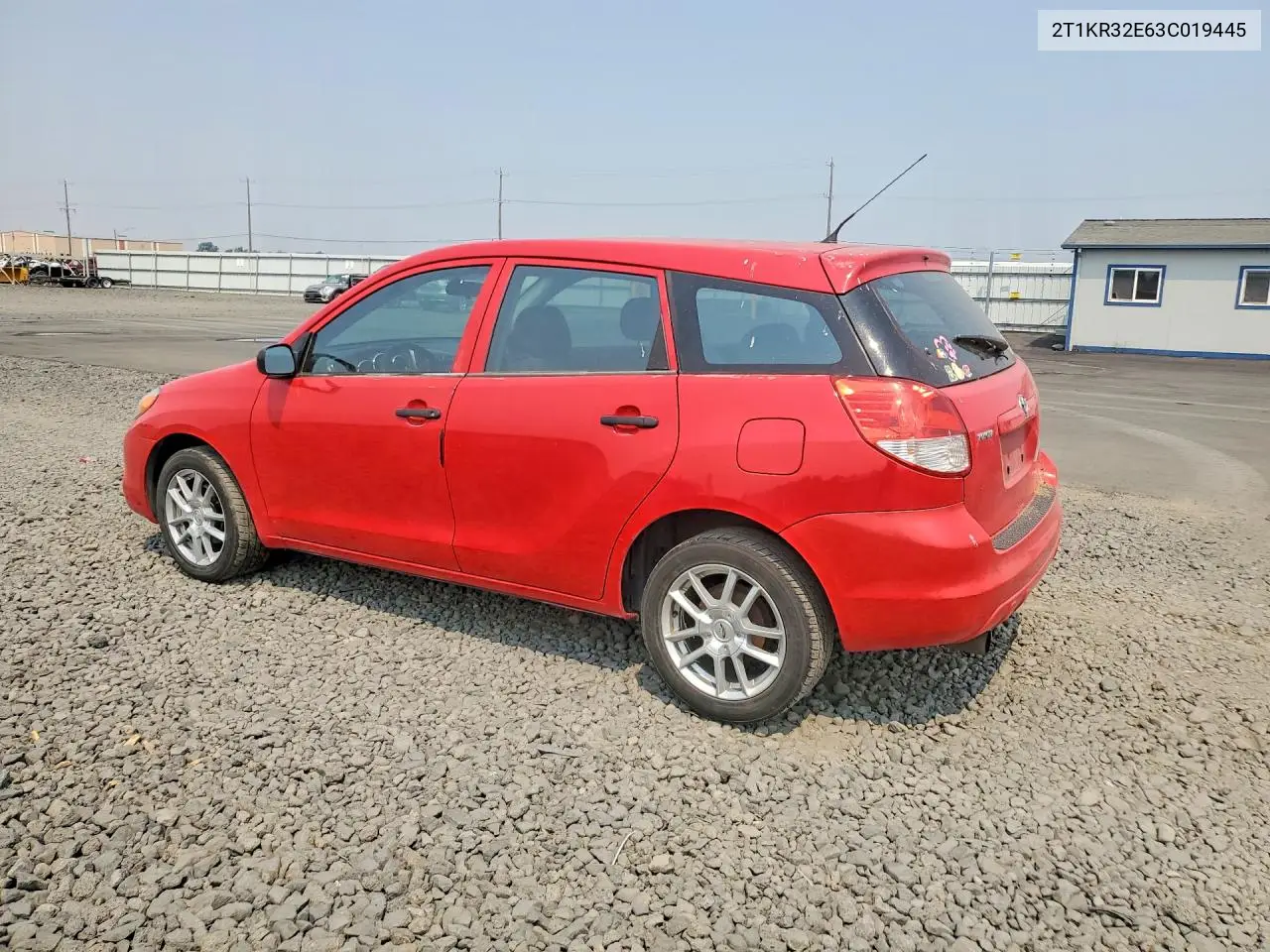 2003 Toyota Corolla Matrix Xr VIN: 2T1KR32E63C019445 Lot: 61349016