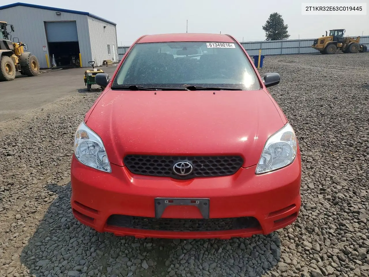 2003 Toyota Corolla Matrix Xr VIN: 2T1KR32E63C019445 Lot: 61349016