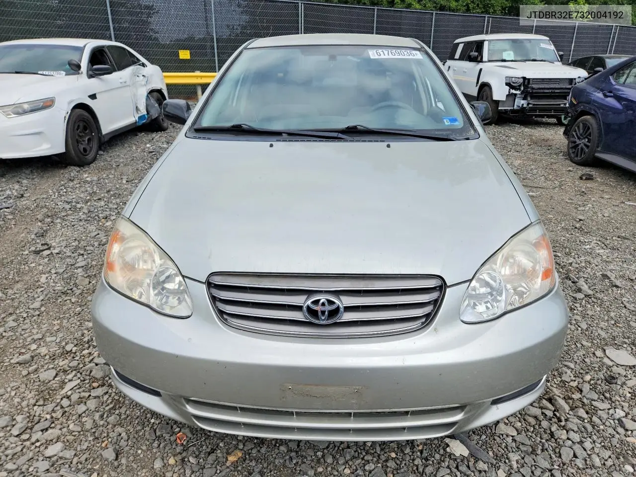 2003 Toyota Corolla Ce VIN: JTDBR32E732004192 Lot: 61769036