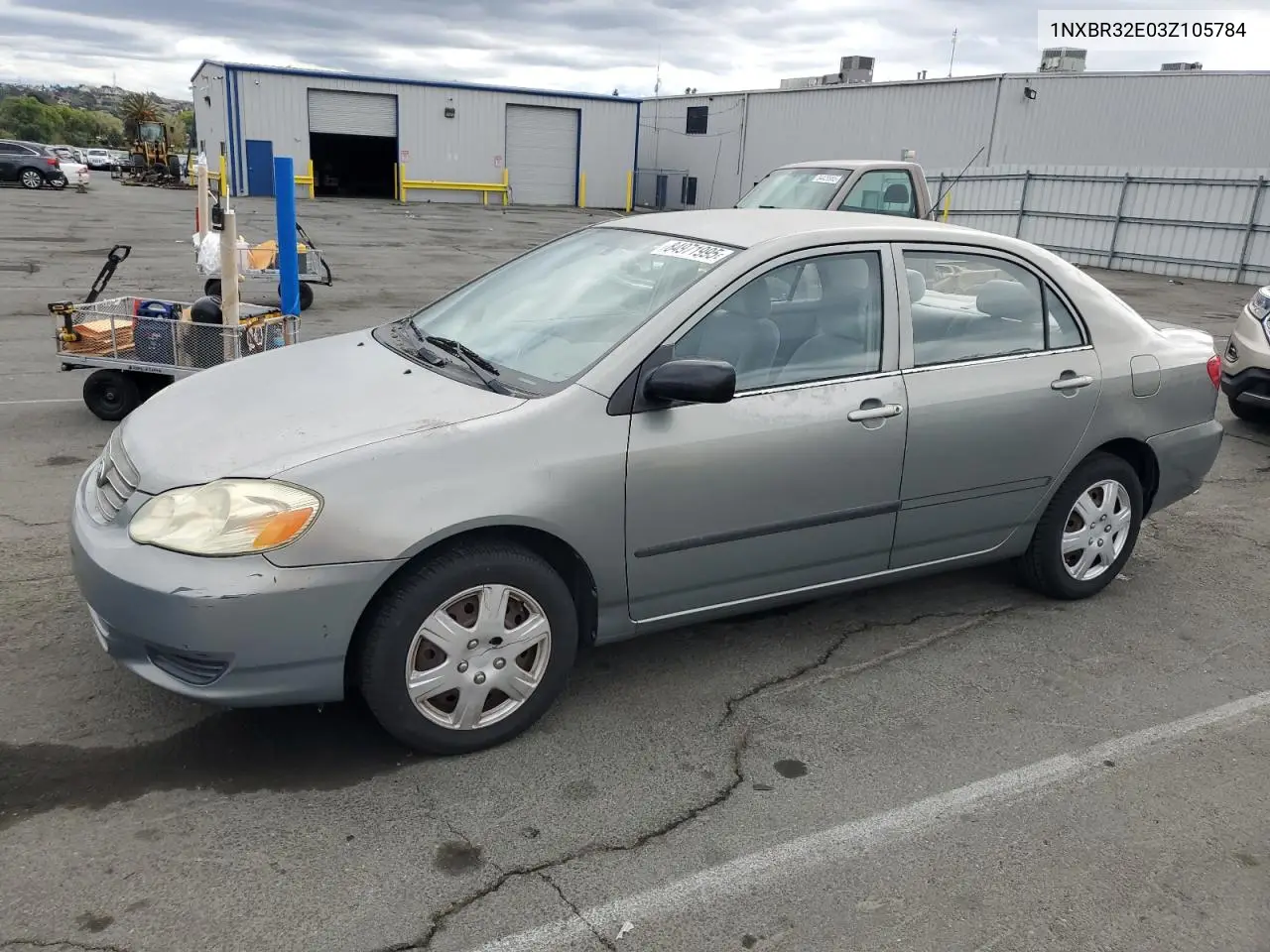 1NXBR32E03Z105784 2003 Toyota Corolla Ce