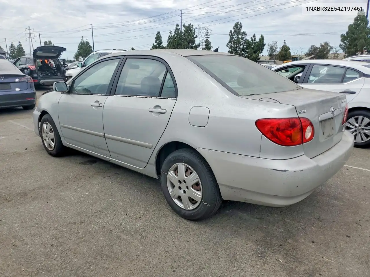 2004 Toyota Corolla Le VIN: 1NXBR32E54Z197461 Lot: 61210696