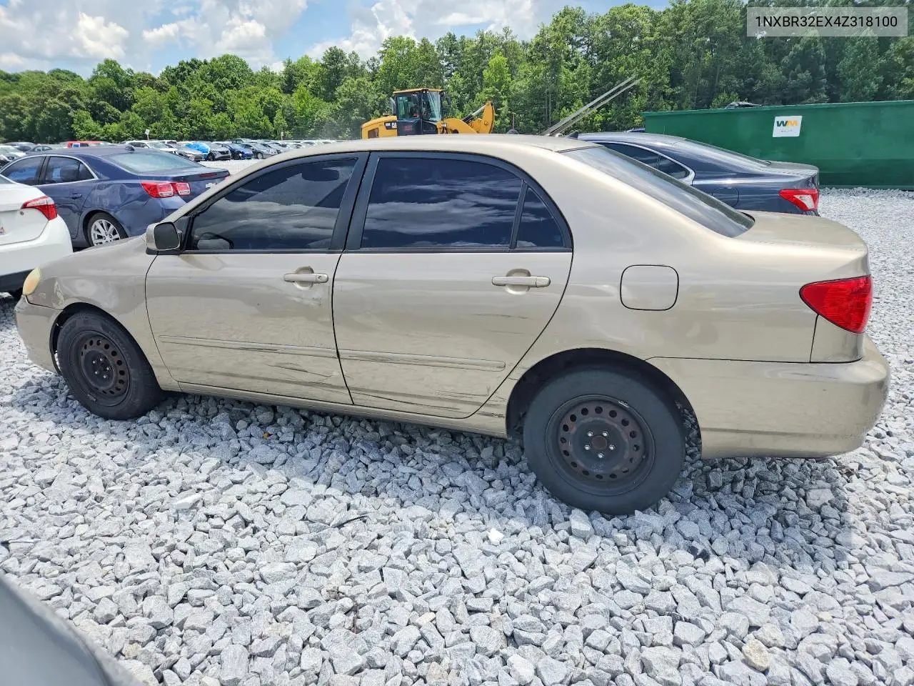 2004 Toyota Corolla Le VIN: 1NXBR32EX4Z318100 Lot: 61752316