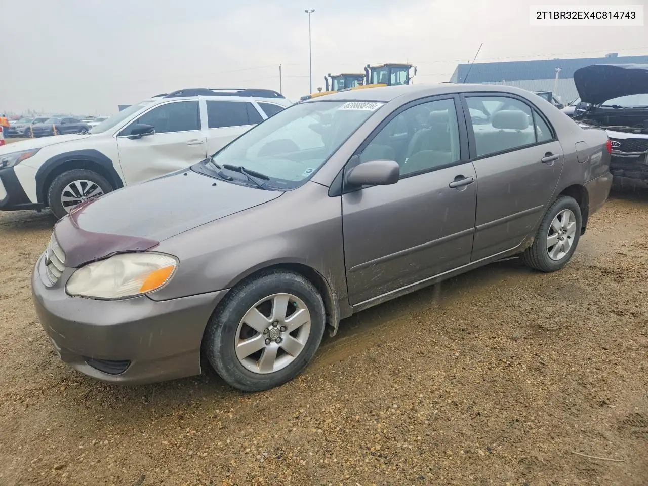 2004 Toyota Corolla Ce VIN: 2T1BR32EX4C814743 Lot: 62008816