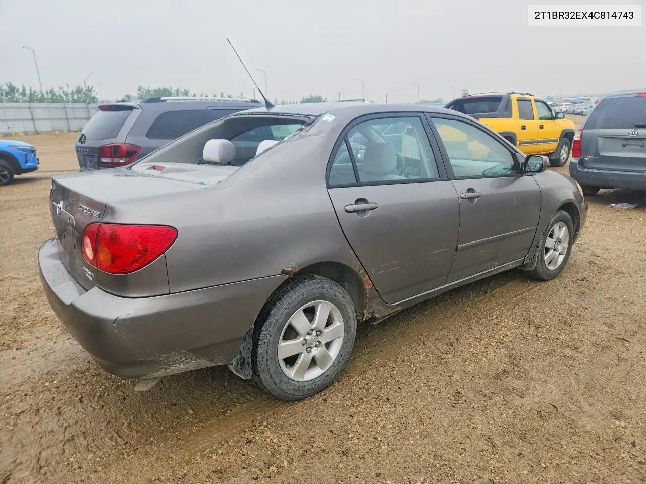 2004 Toyota Corolla Ce VIN: 2T1BR32EX4C814743 Lot: 62008816