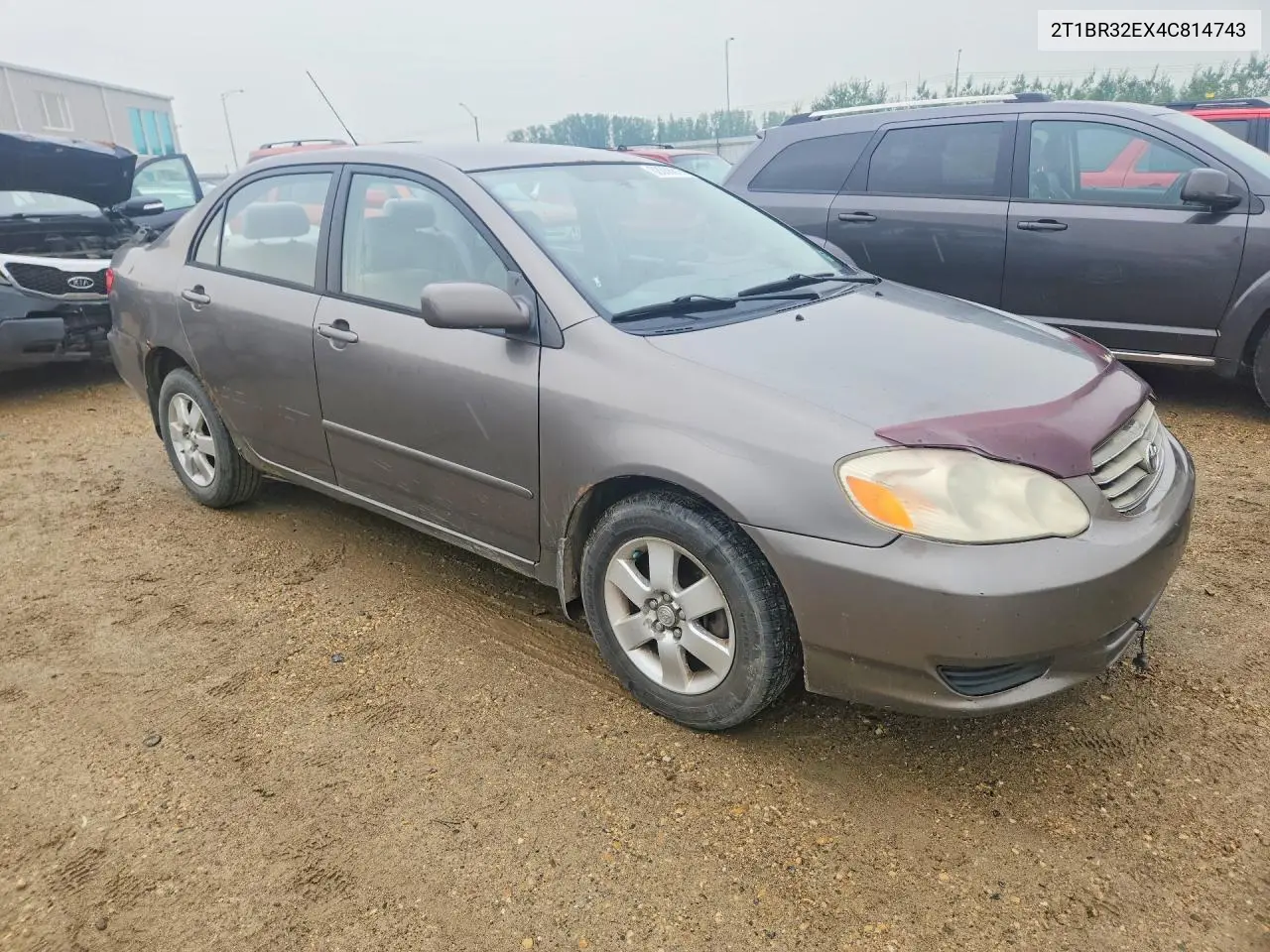 2004 Toyota Corolla Ce VIN: 2T1BR32EX4C814743 Lot: 62008816