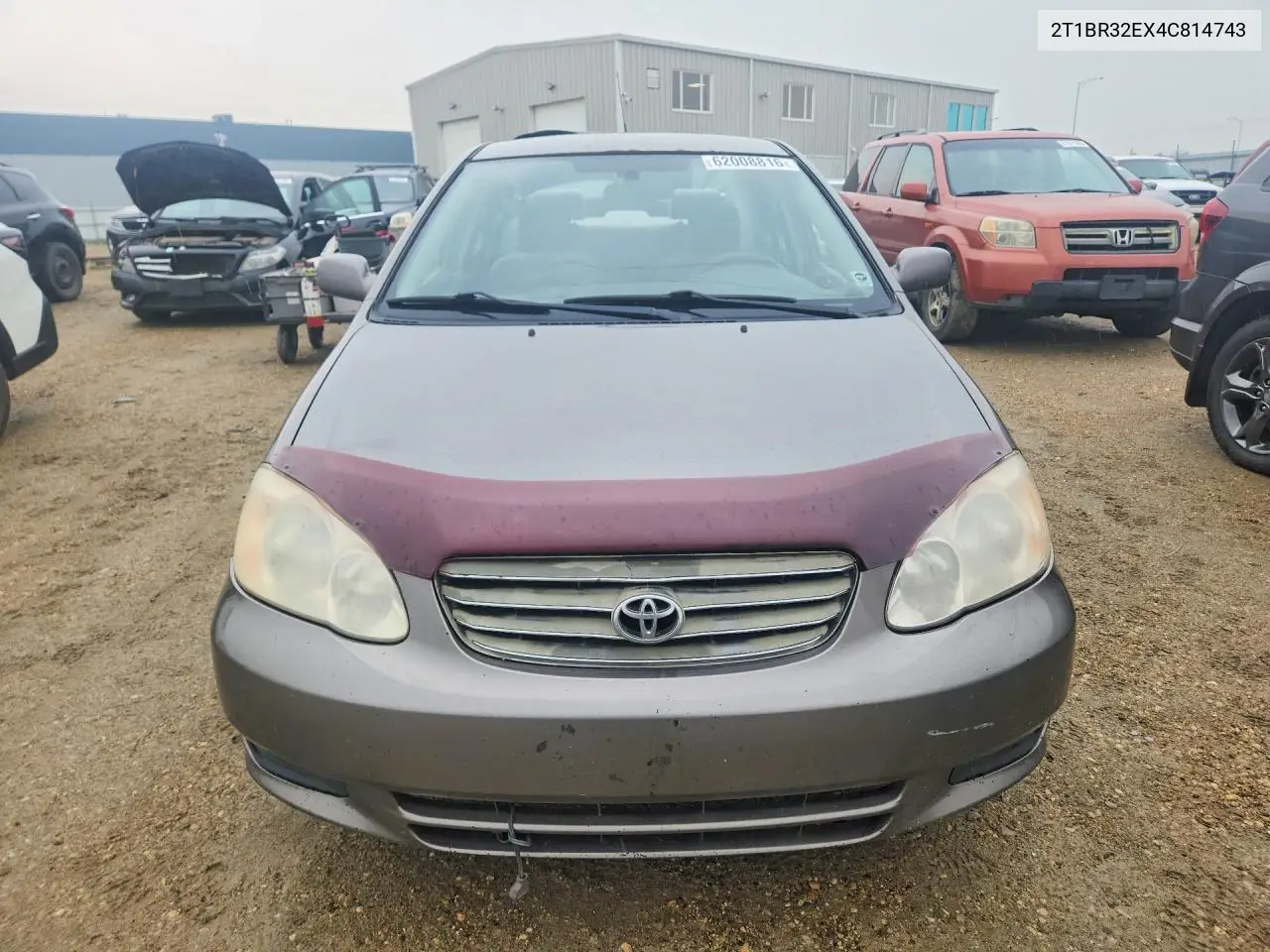 2004 Toyota Corolla Ce VIN: 2T1BR32EX4C814743 Lot: 62008816