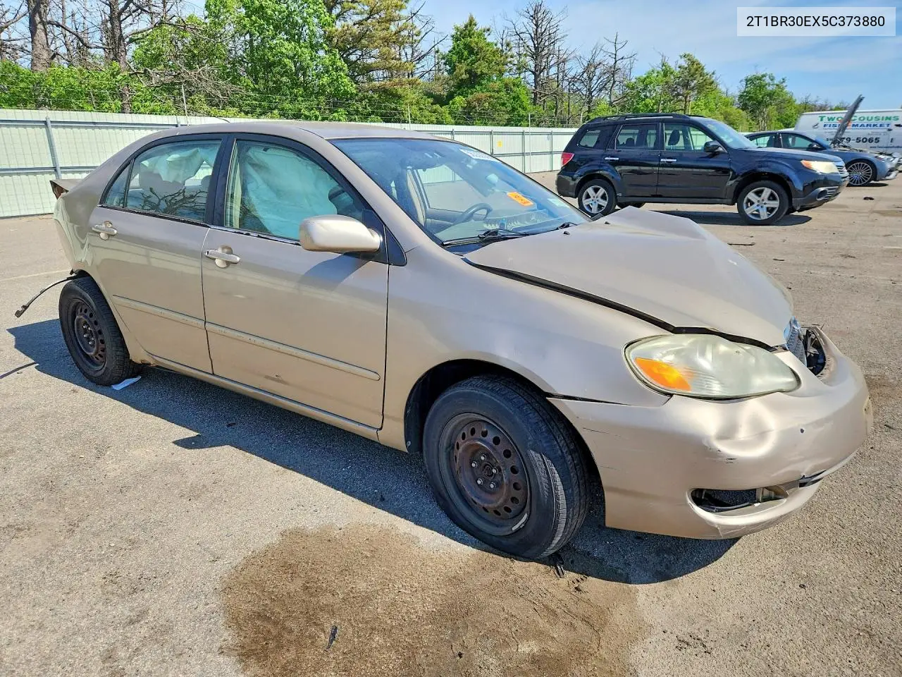 2005 Toyota Corolla Le VIN: 2T1BR30EX5C373880 Lot: 56350506