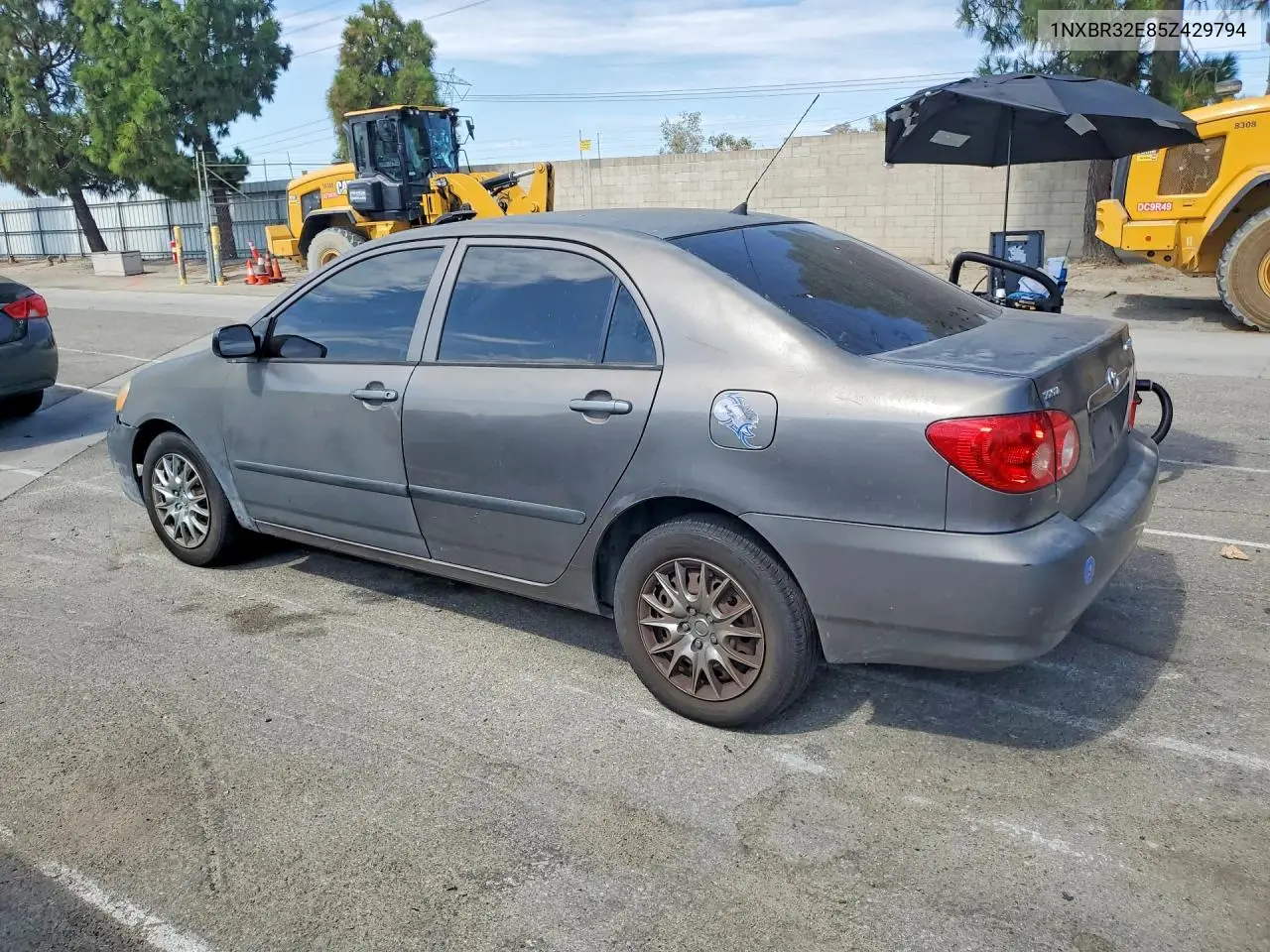 2005 Toyota Corolla Ce VIN: 1NXBR32E85Z429794 Lot: 61396146