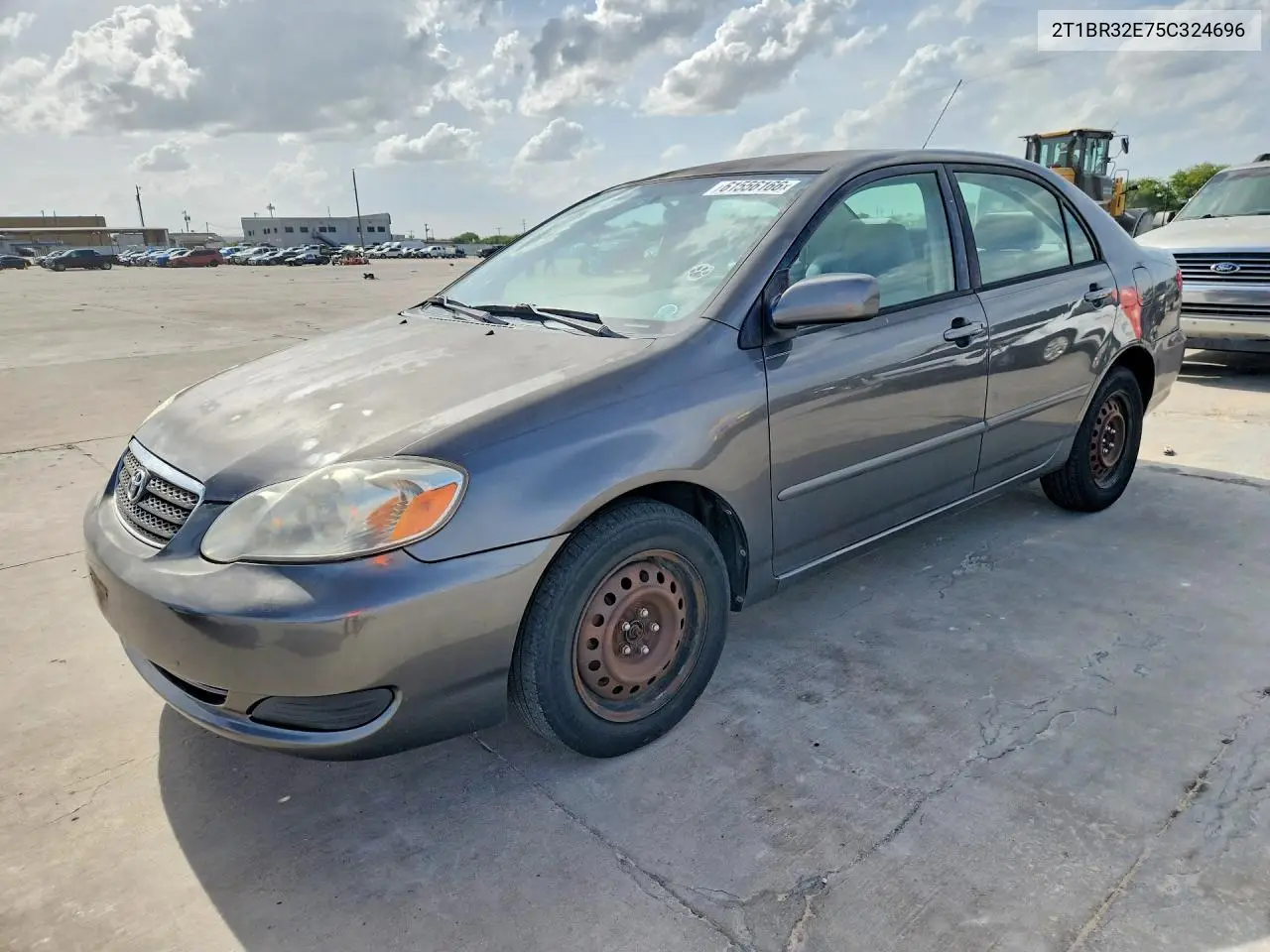 2005 Toyota Corolla Le VIN: 2T1BR32E75C324696 Lot: 61556166