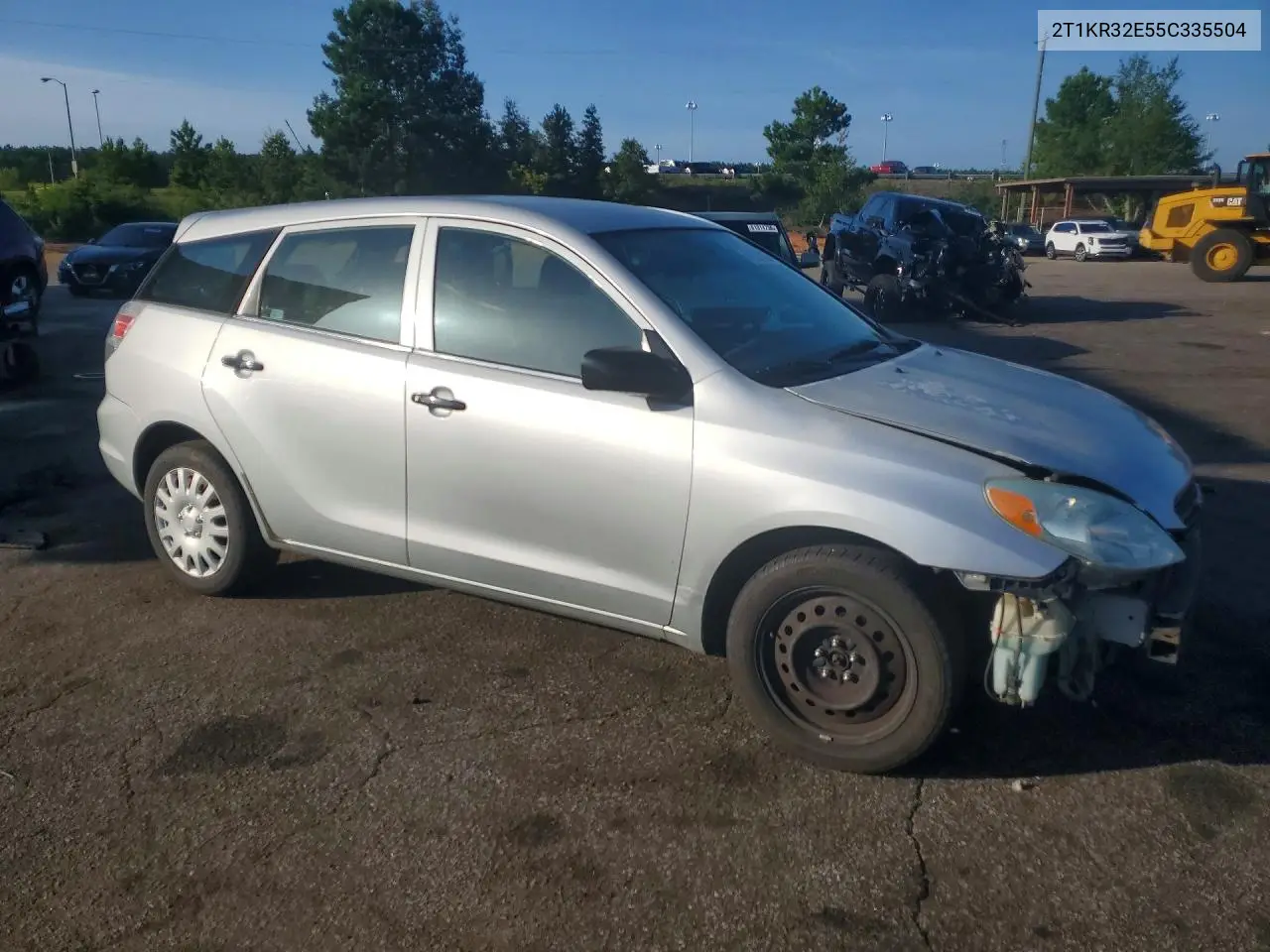 2005 Toyota Corolla Matrix Xr VIN: 2T1KR32E55C335504 Lot: 61557676