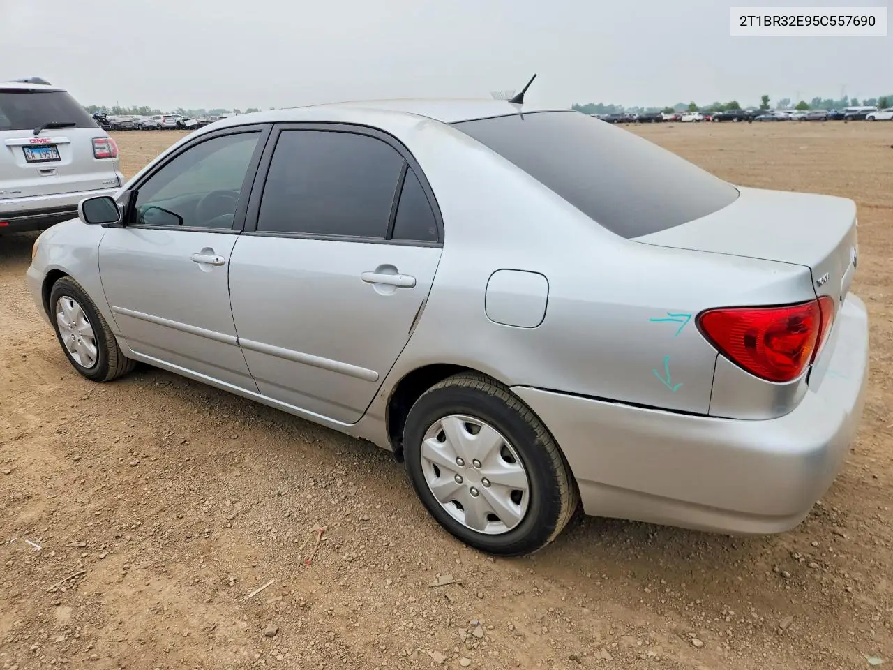 2005 Toyota Corolla Le VIN: 2T1BR32E95C557690 Lot: 61754266