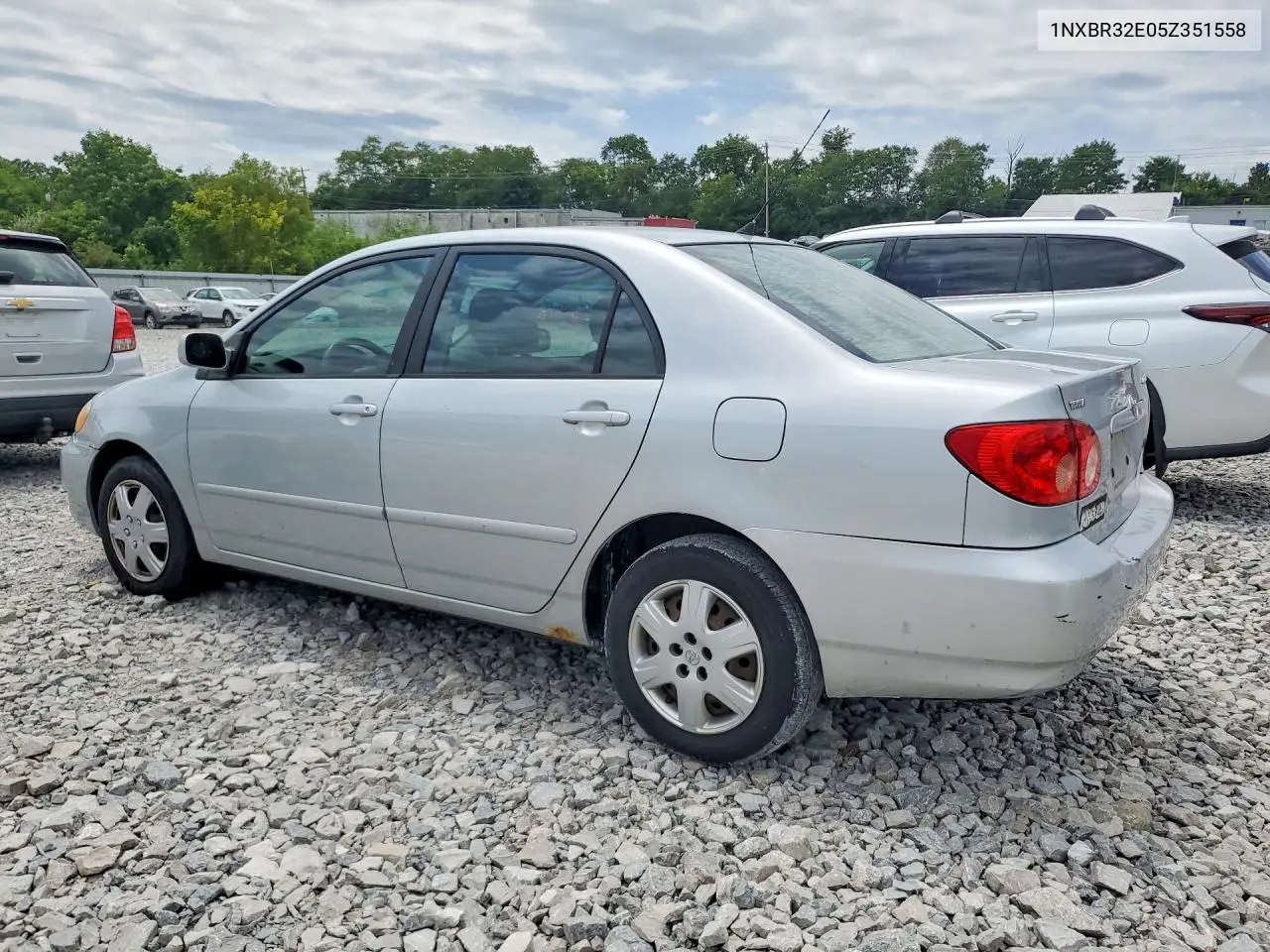 2005 Toyota Corolla Le VIN: 1NXBR32E05Z351558 Lot: 61855506