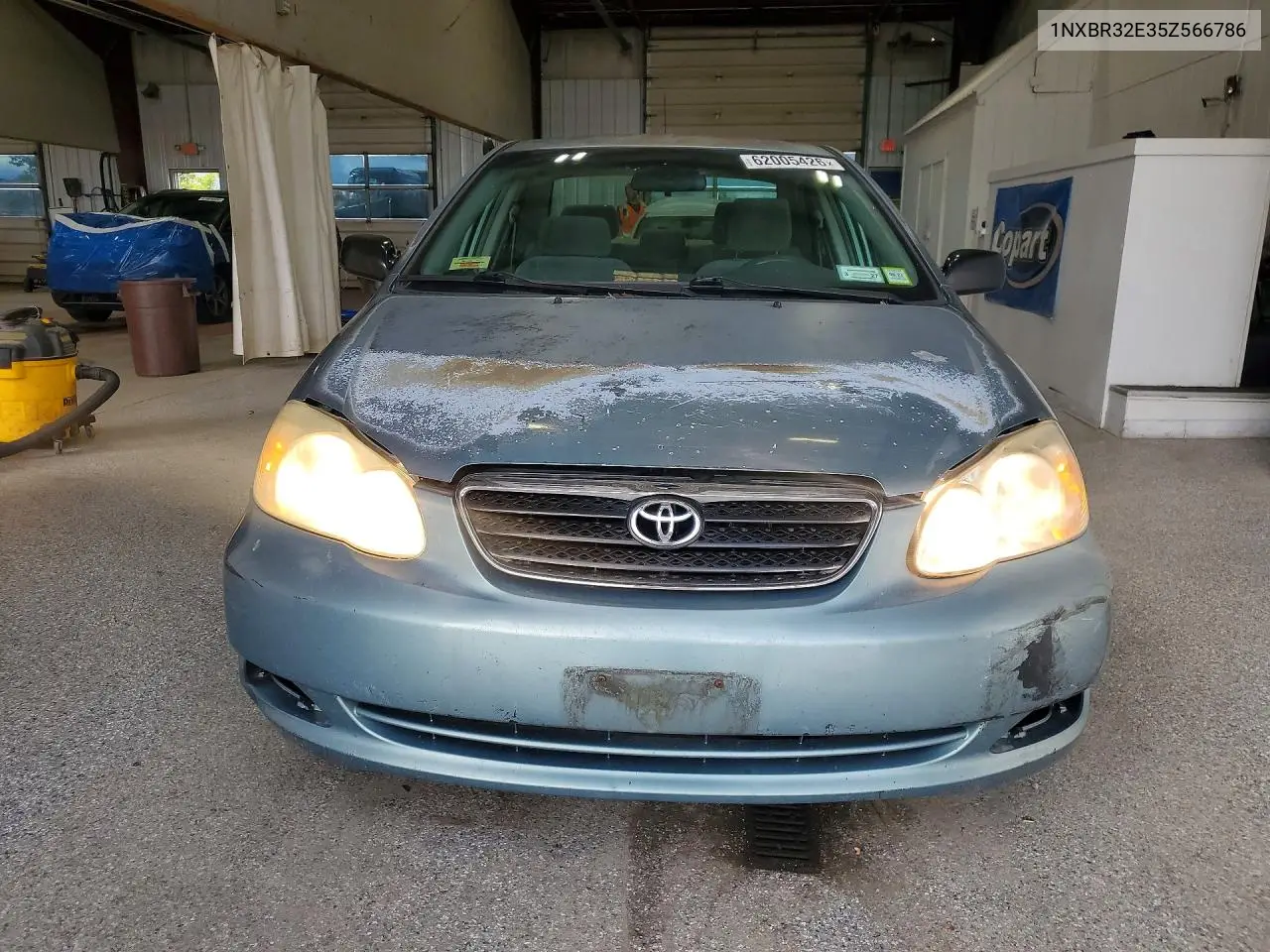 2005 Toyota Corolla Ce VIN: 1NXBR32E35Z566786 Lot: 62005426