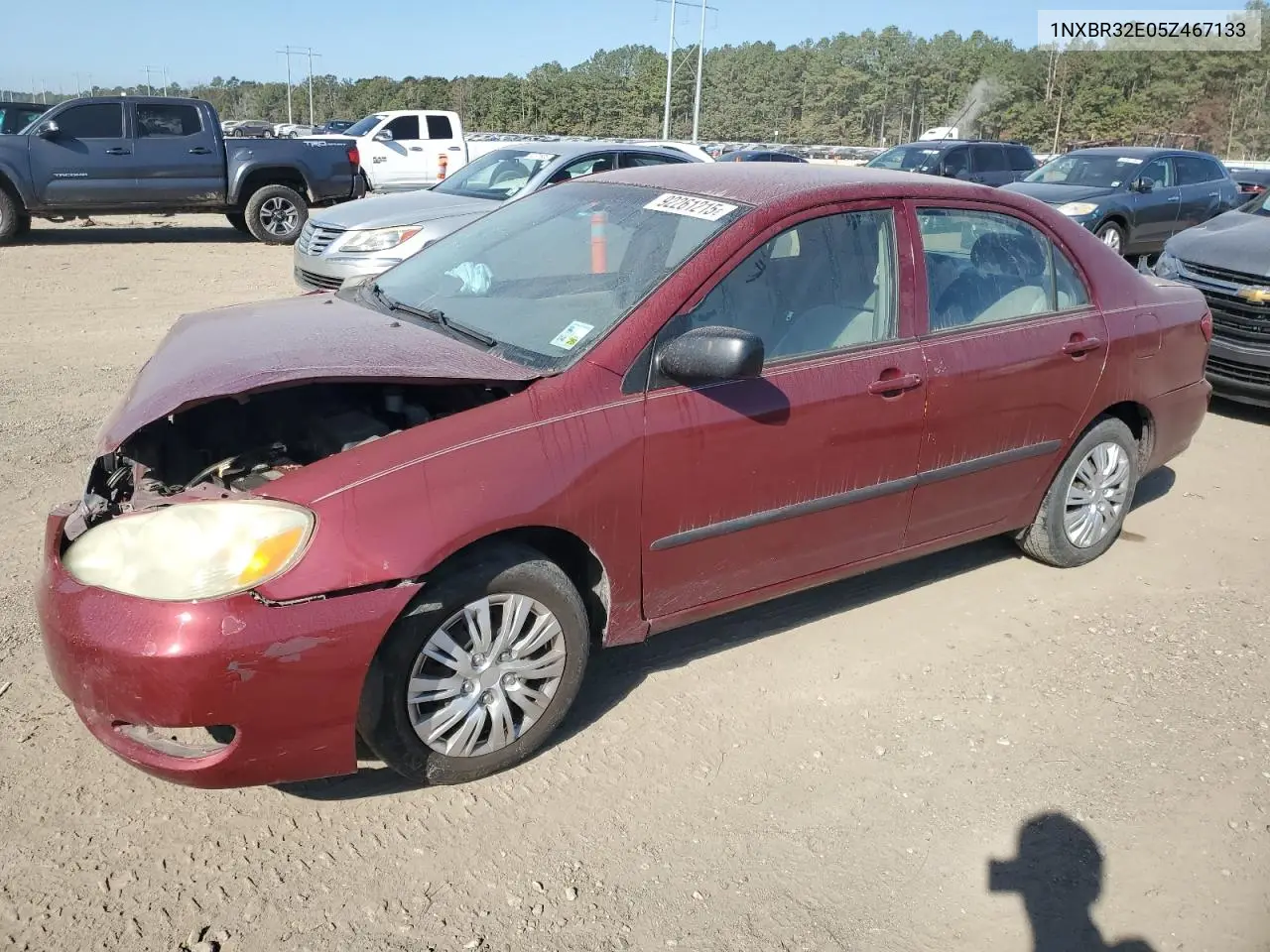 1NXBR32E05Z467133 2005 Toyt Corolla Ce