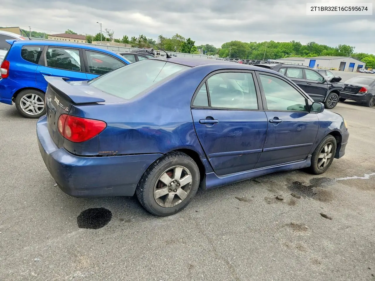 2006 Toyota Corolla S VIN: 2T1BR32E16C595674 Lot: 56862556