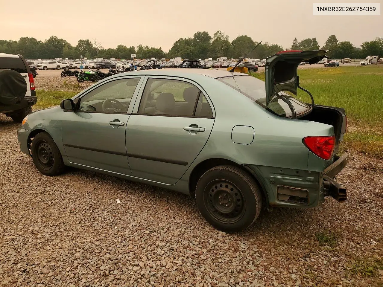 2006 Toyota Corolla Ce VIN: 1NXBR32E26Z754359 Lot: 61331506