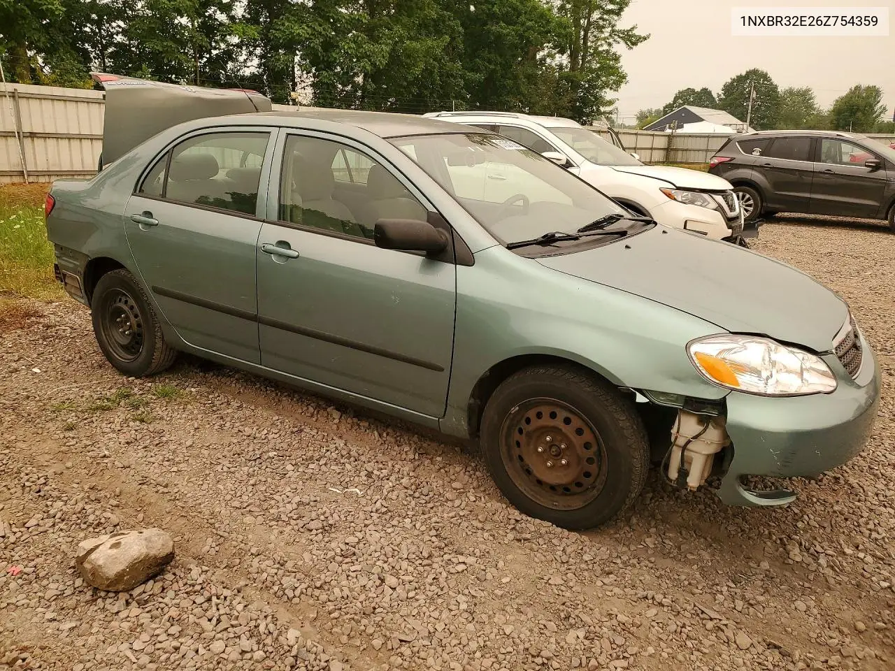 2006 Toyota Corolla Ce VIN: 1NXBR32E26Z754359 Lot: 61331506
