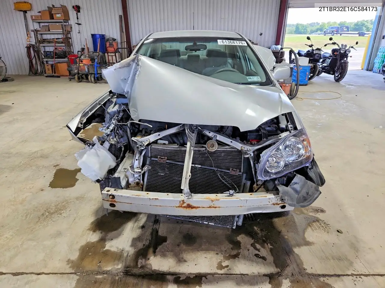 2006 Toyota Corolla Le VIN: 2T1BR32E16C584173 Lot: 61368176