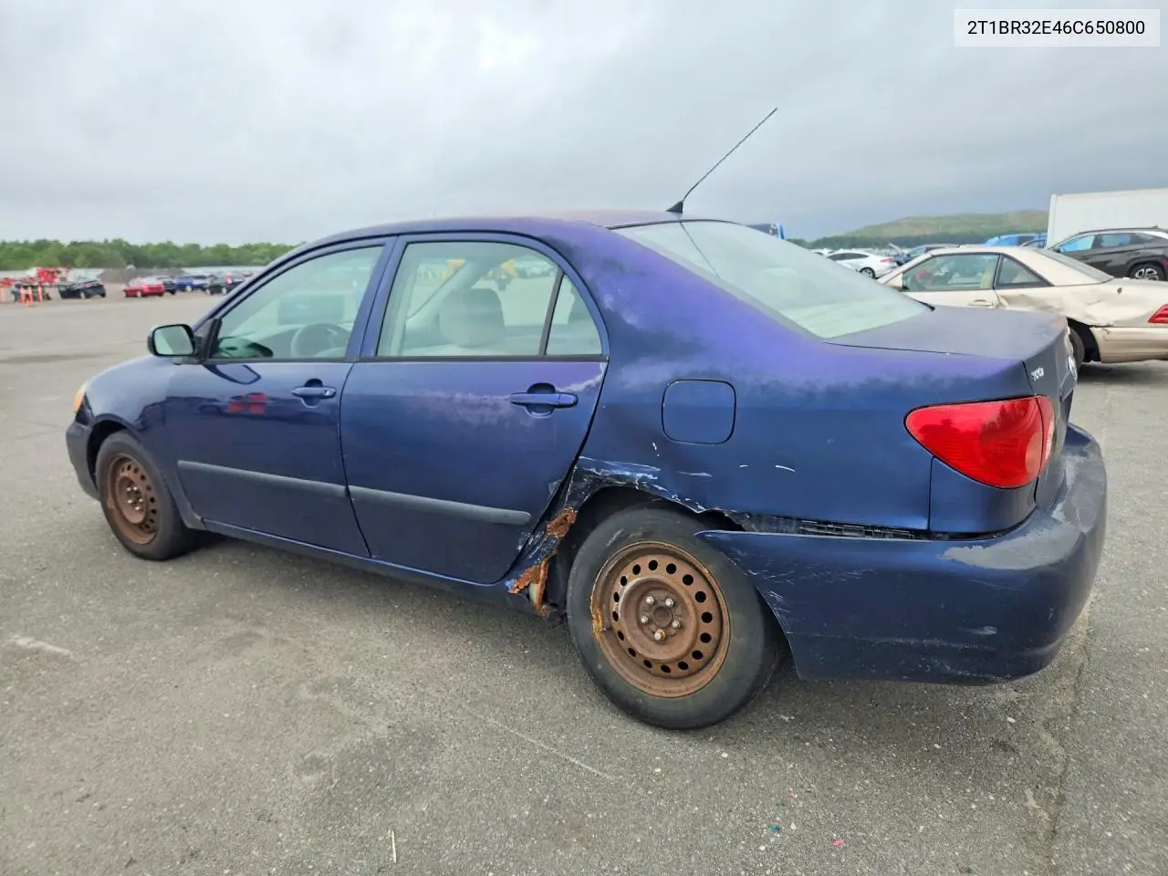 2006 Toyota Corolla Ce VIN: 2T1BR32E46C650800 Lot: 61476636