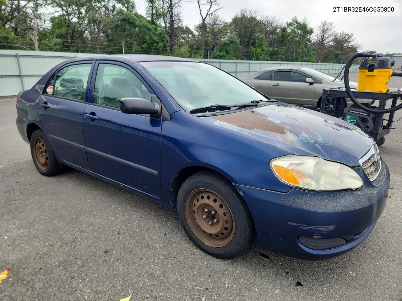 2006 Toyota Corolla Ce VIN: 2T1BR32E46C650800 Lot: 61476636
