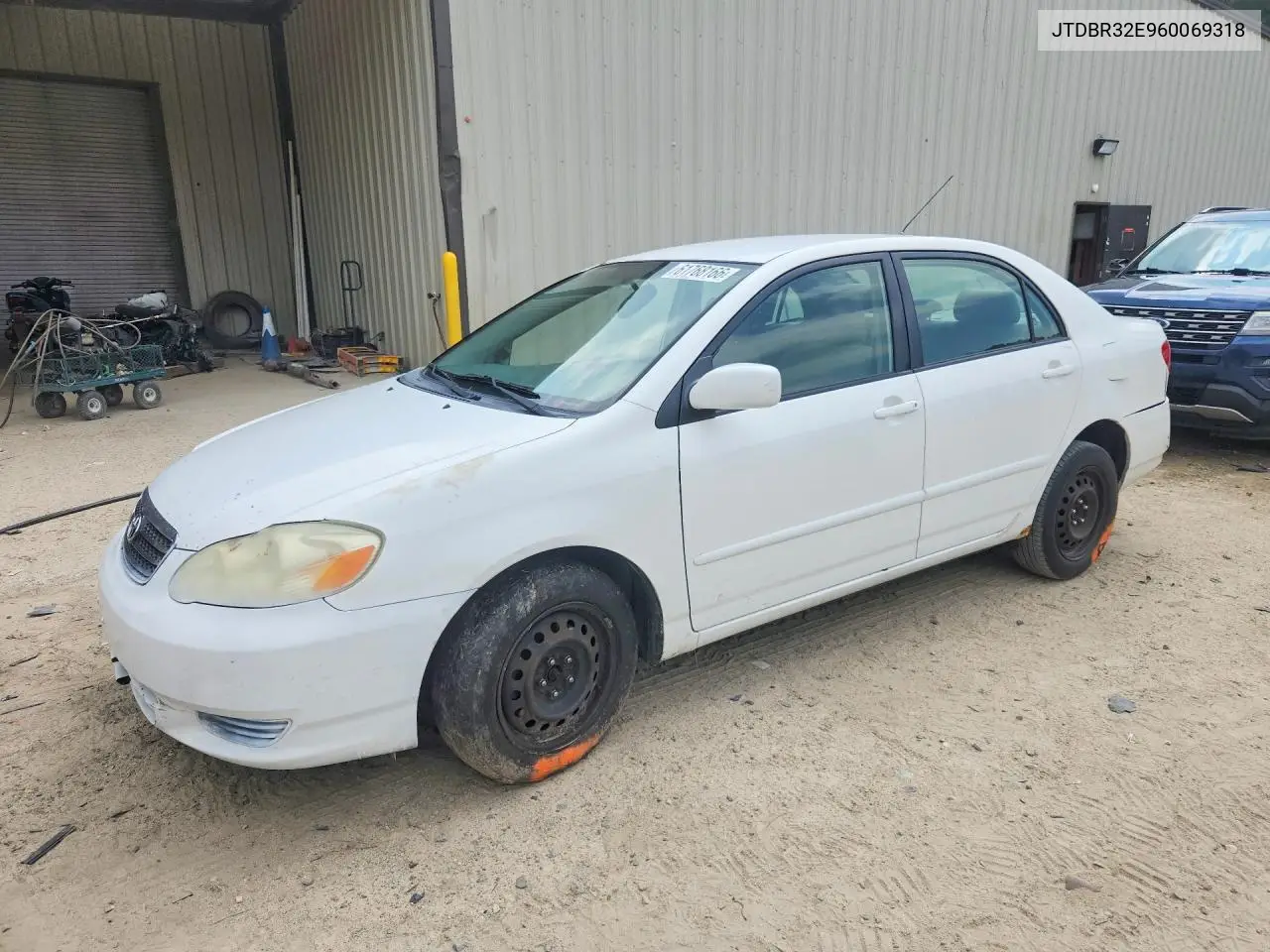 2006 Toyota Corolla Le VIN: JTDBR32E960069318 Lot: 61768166