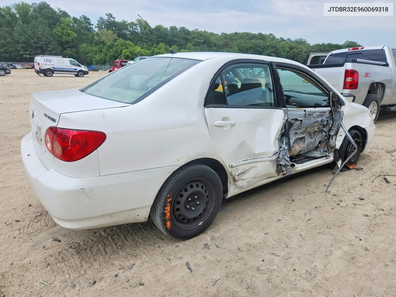 2006 Toyota Corolla Le VIN: JTDBR32E960069318 Lot: 61768166