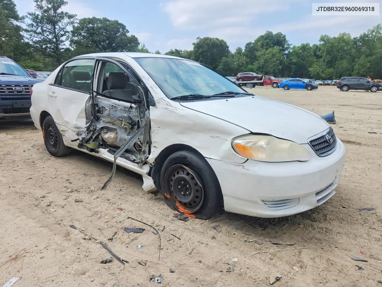 2006 Toyota Corolla Le VIN: JTDBR32E960069318 Lot: 61768166