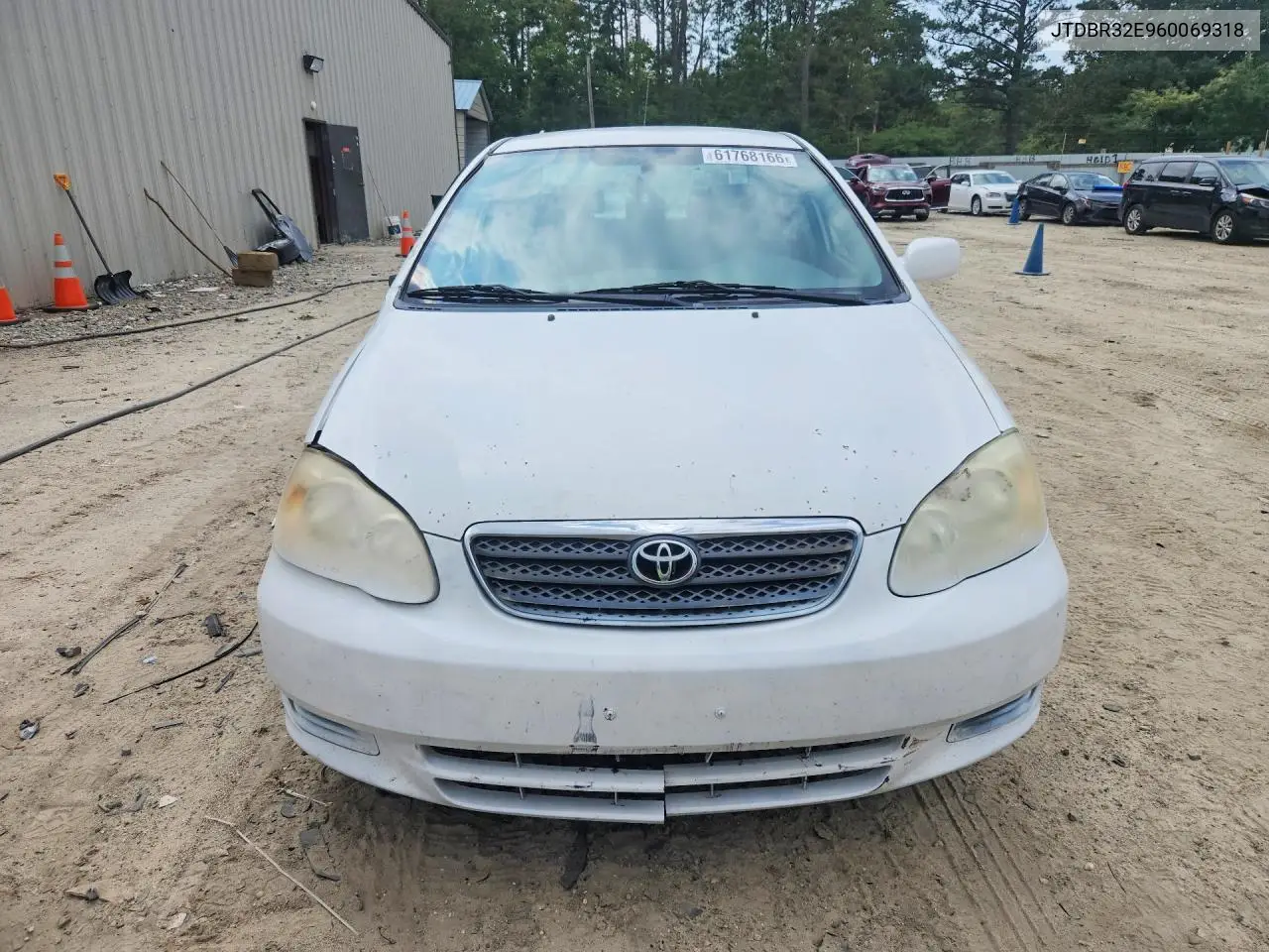 2006 Toyota Corolla Le VIN: JTDBR32E960069318 Lot: 61768166