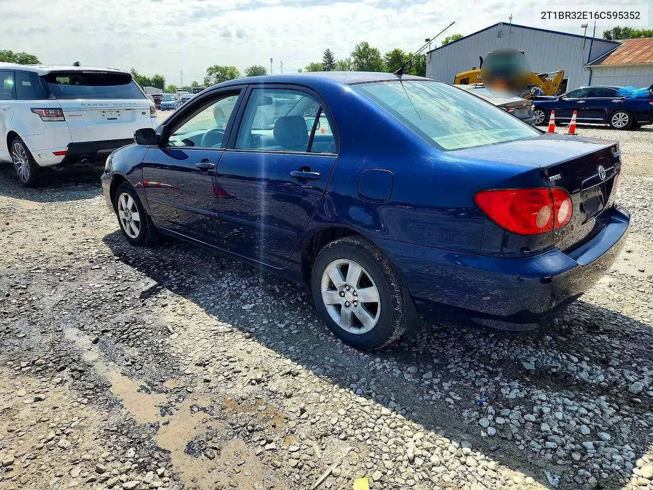 2006 Toyota Corolla Le VIN: 2T1BR32E16C595352 Lot: 61901816