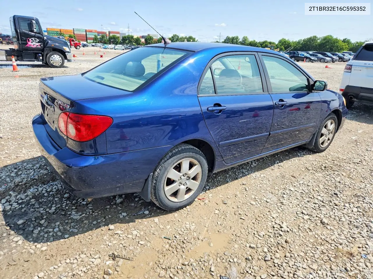 2006 Toyota Corolla Le VIN: 2T1BR32E16C595352 Lot: 61901816