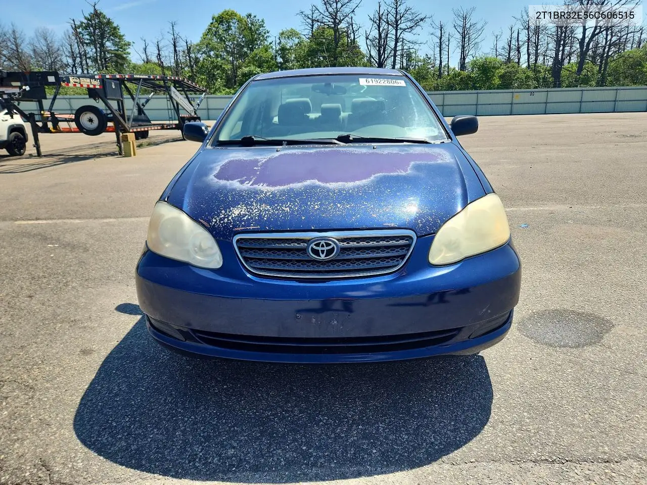 2006 Toyt Corolla Ce/S/Le VIN: 2T1BR32E56C606515 Lot: 61922806