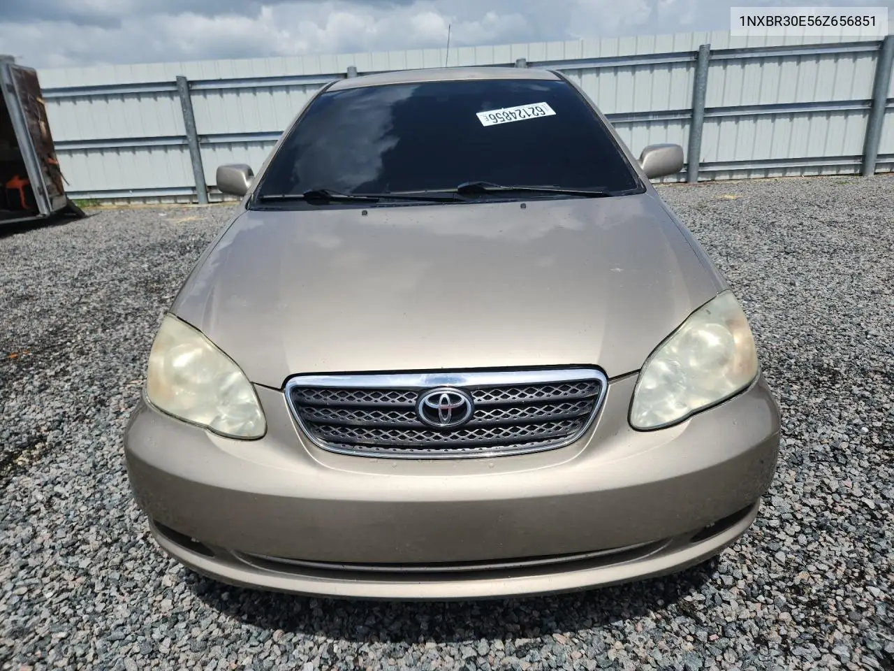 2006 Toyt Corolla Le VIN: 1NXBR30E56Z656851 Lot: 62124856