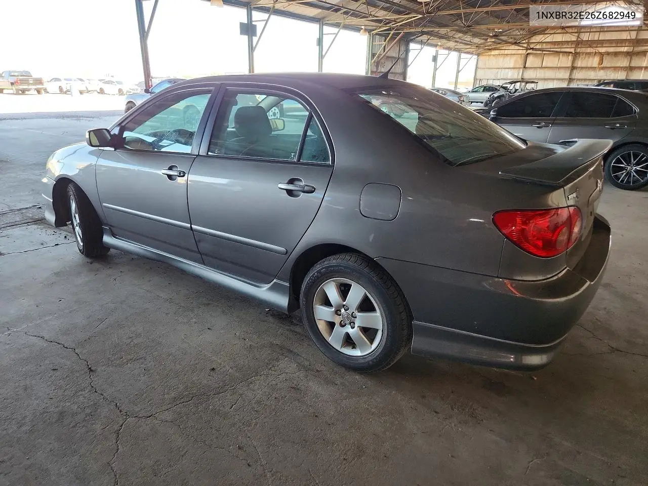 2006 Toyota Corolla S VIN: 1NXBR32E26Z682949 Lot: 62314376