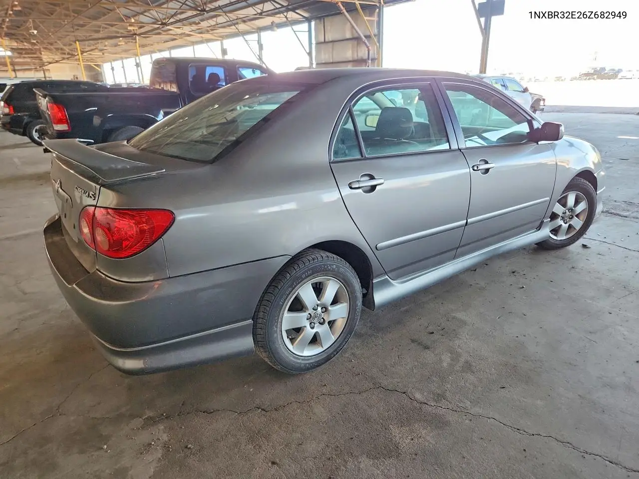 2006 Toyota Corolla S VIN: 1NXBR32E26Z682949 Lot: 62314376