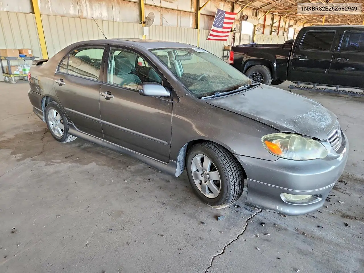 2006 Toyota Corolla S VIN: 1NXBR32E26Z682949 Lot: 62314376