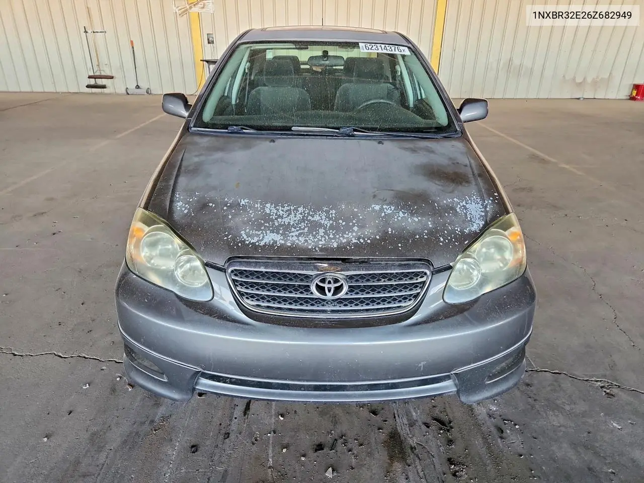 2006 Toyota Corolla S VIN: 1NXBR32E26Z682949 Lot: 62314376