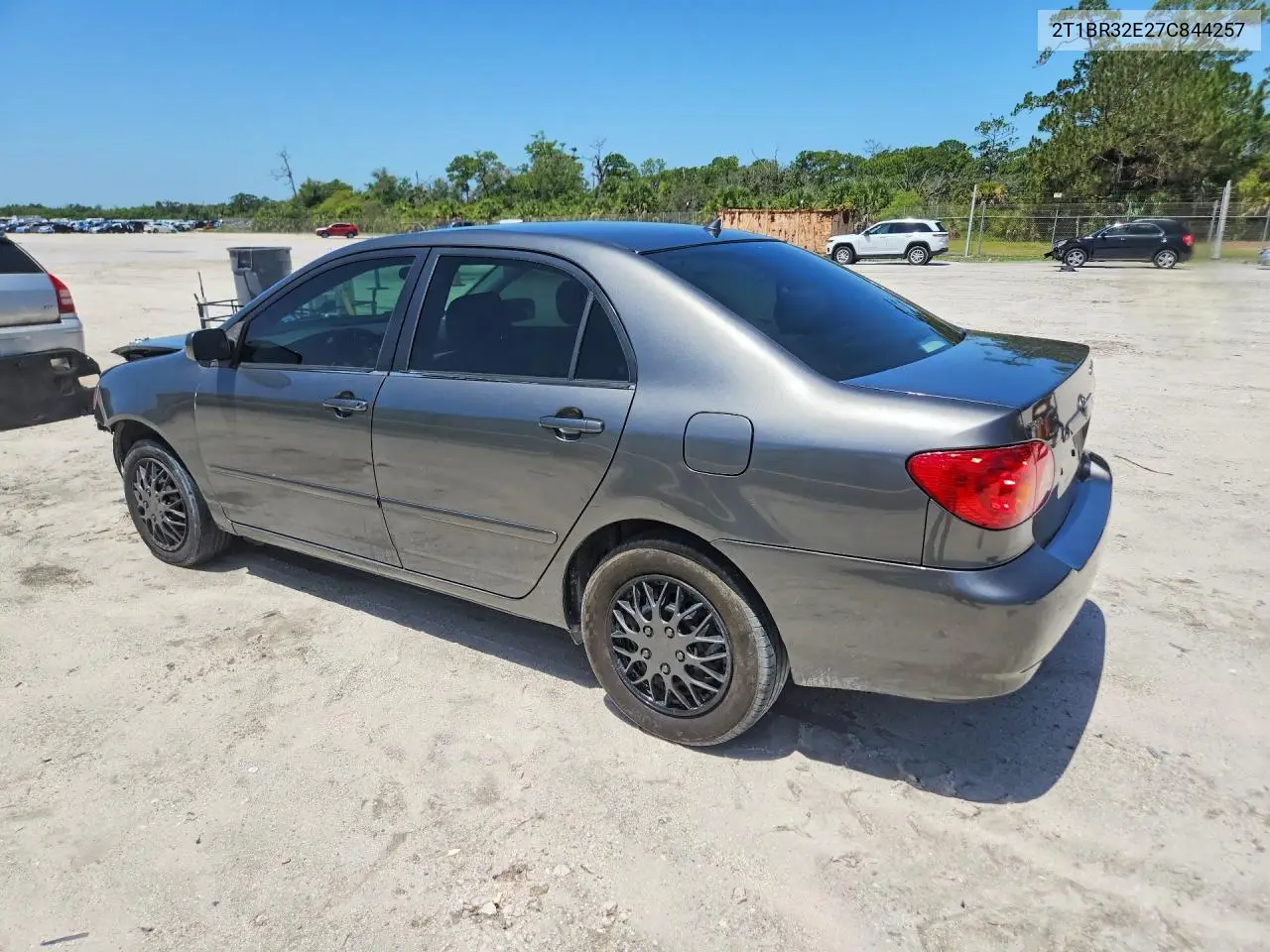 2007 Toyota Corolla Le VIN: 2T1BR32E27C844257 Lot: 60576456
