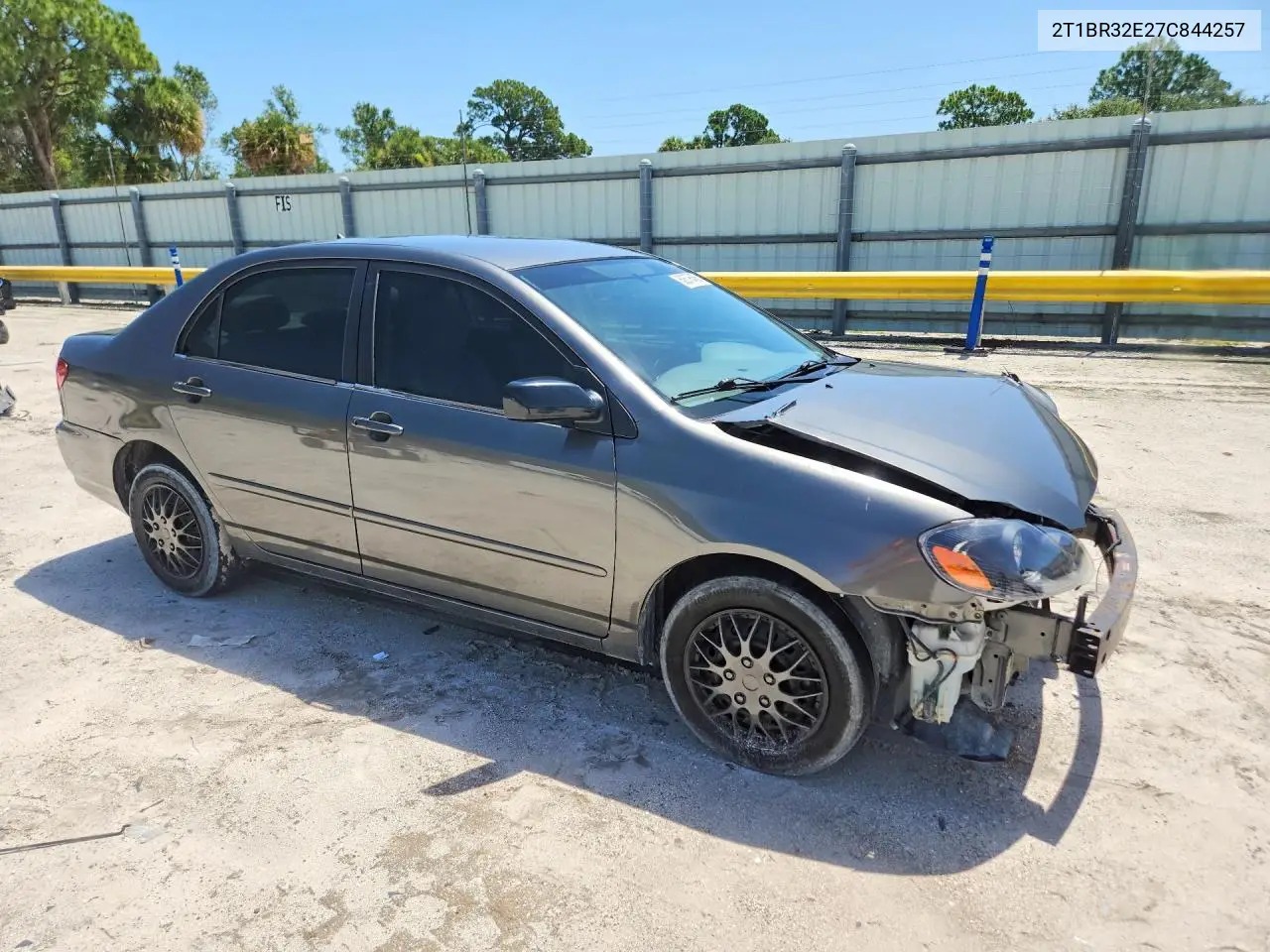 2007 Toyota Corolla Le VIN: 2T1BR32E27C844257 Lot: 60576456