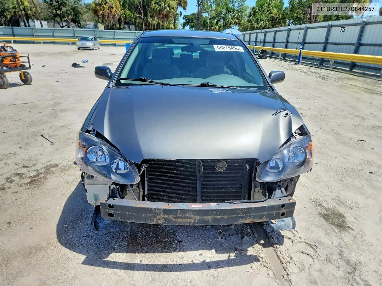 2007 Toyota Corolla Le VIN: 2T1BR32E27C844257 Lot: 60576456