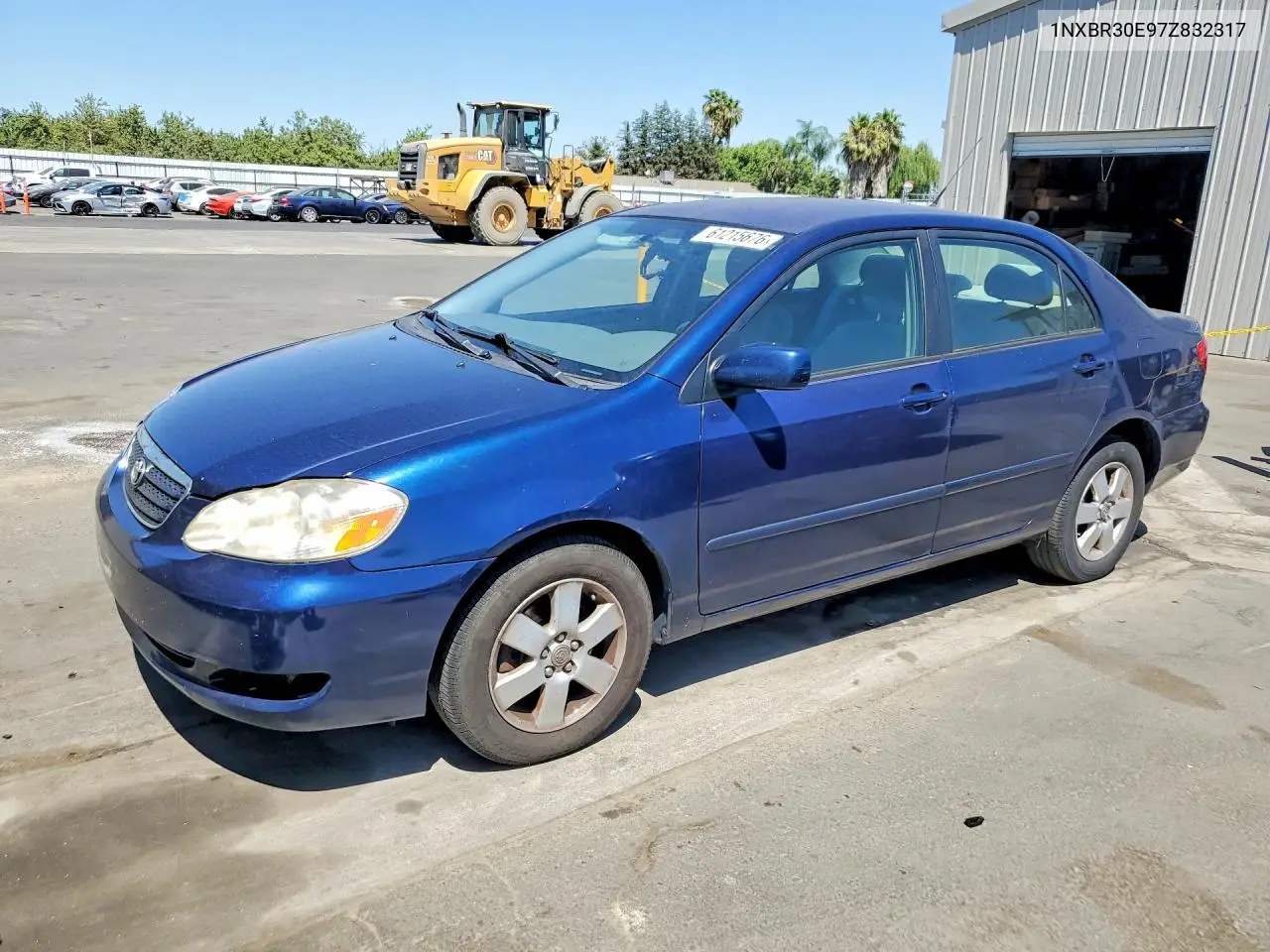 2007 Toyota Corolla Le VIN: 1NXBR30E97Z832317 Lot: 61215676