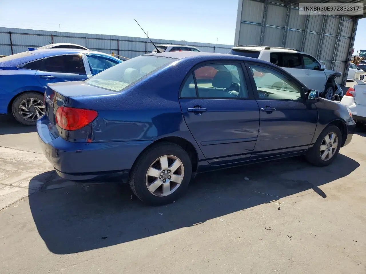 2007 Toyota Corolla Le VIN: 1NXBR30E97Z832317 Lot: 61215676