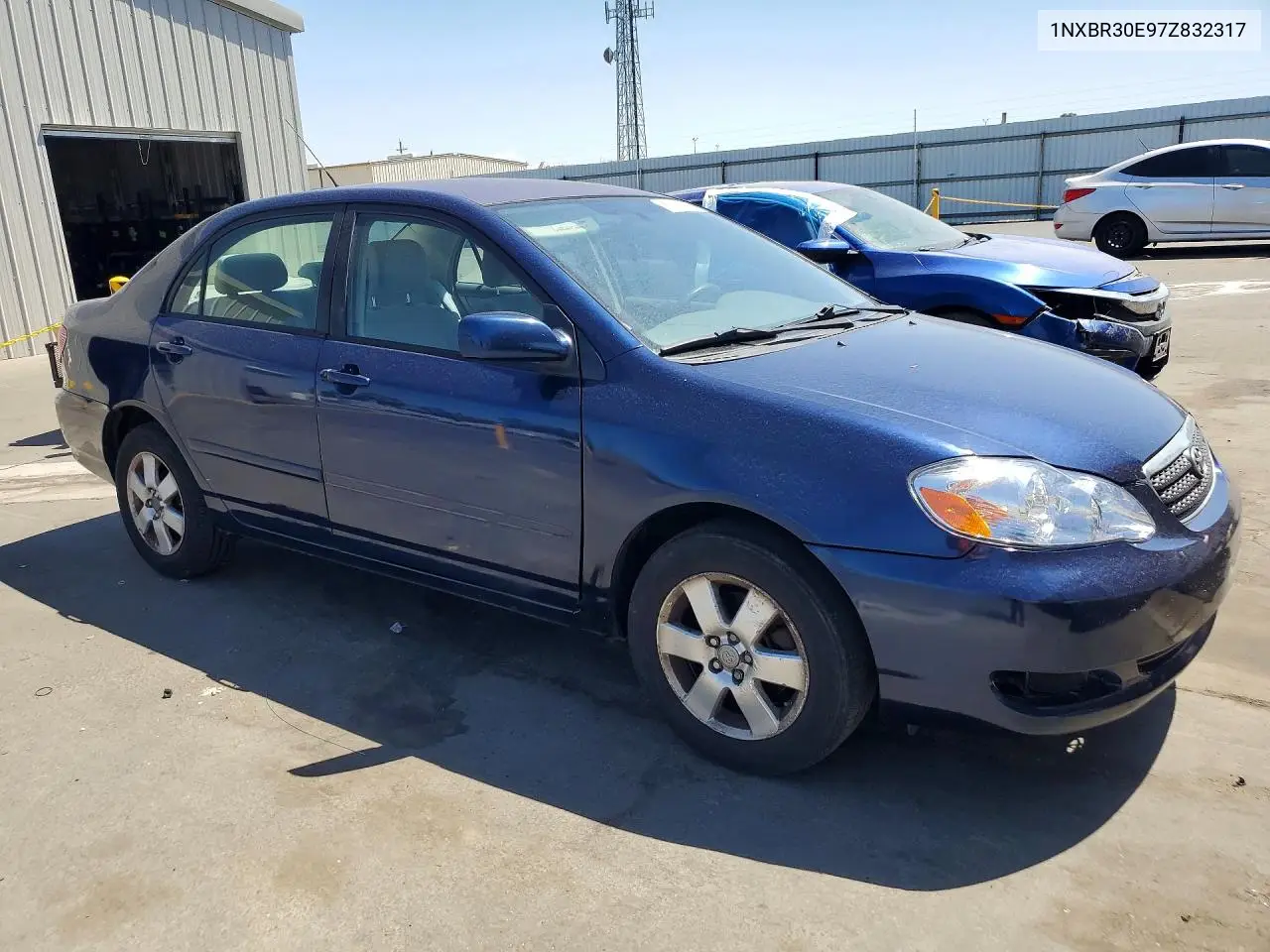 2007 Toyota Corolla Le VIN: 1NXBR30E97Z832317 Lot: 61215676