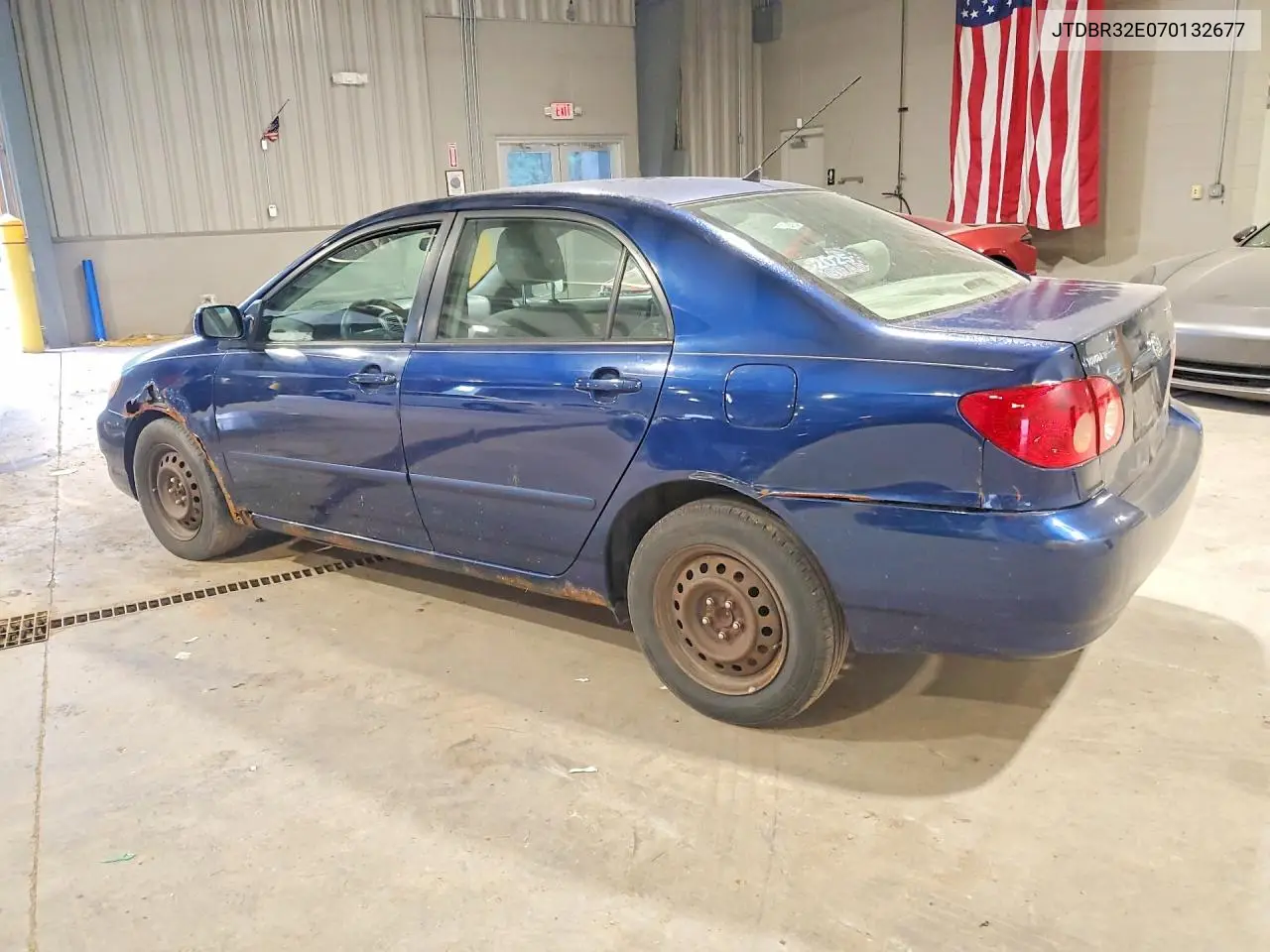 2007 Toyota Corolla Le VIN: JTDBR32E070132677 Lot: 62006106