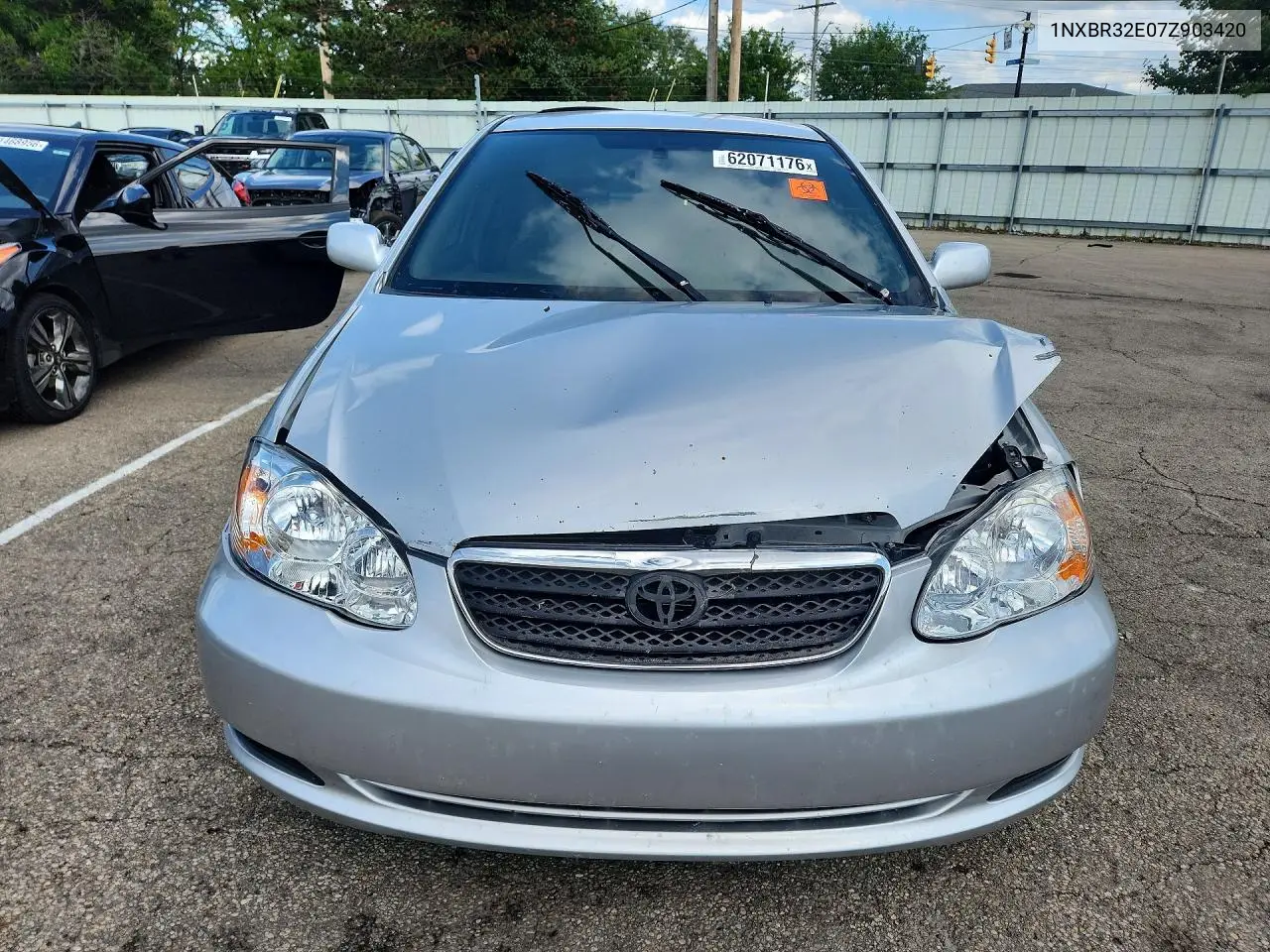 2007 Toyota Corolla Le VIN: 1NXBR32E07Z903420 Lot: 62071176