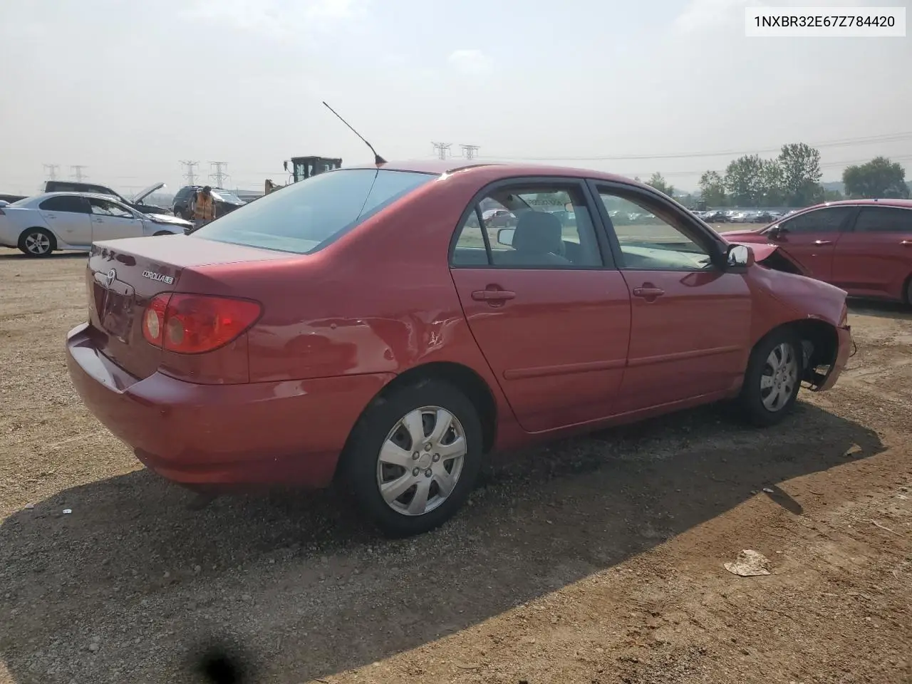 1NXBR32E67Z784420 2007 Toyota Corolla Le