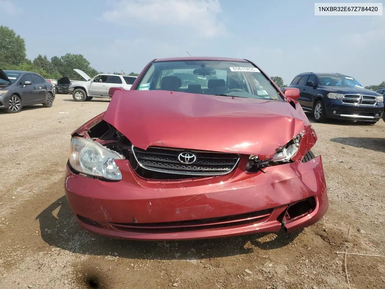 1NXBR32E67Z784420 2007 Toyota Corolla Le